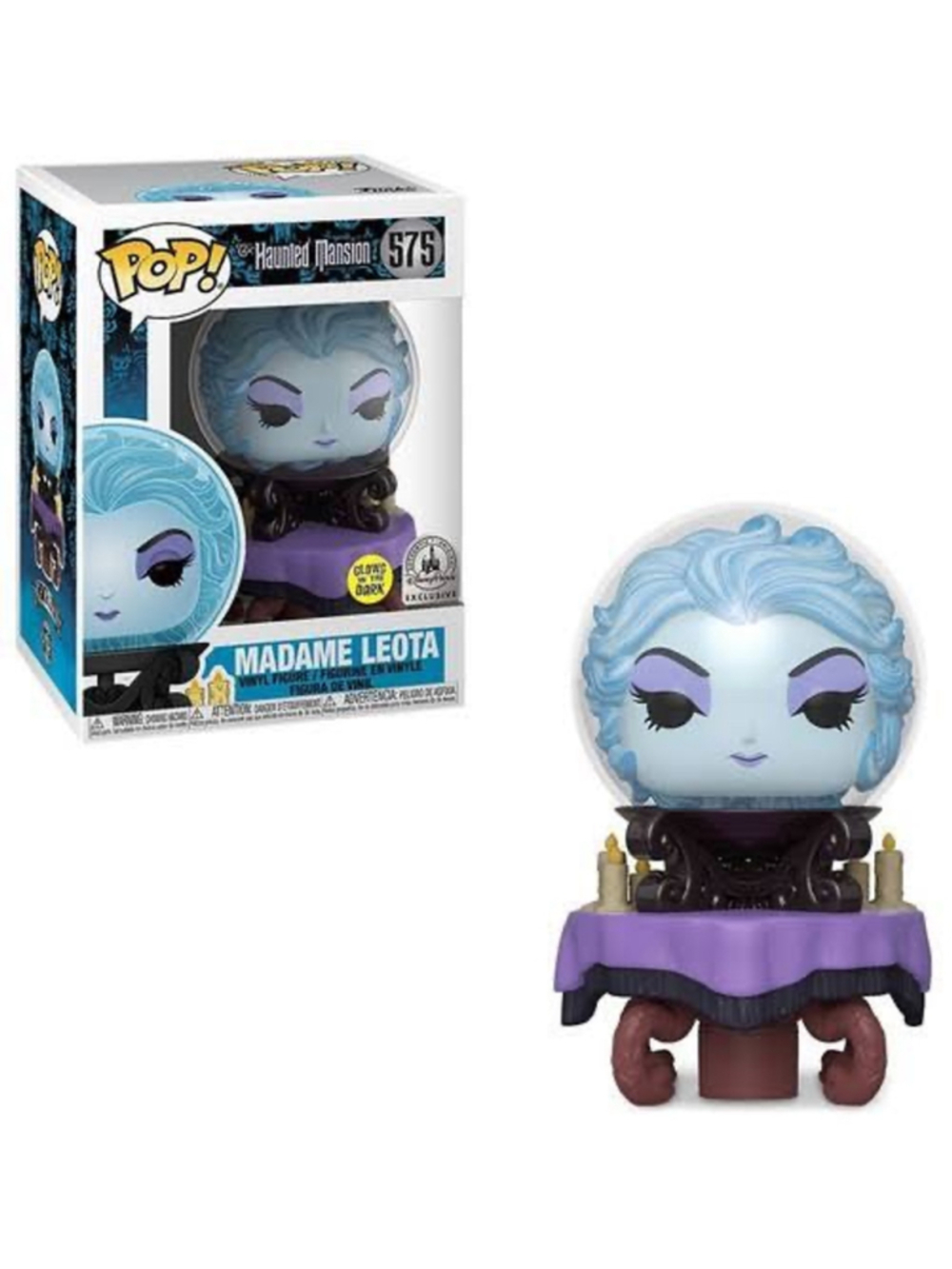 Funko Pop! Disney Haunted Mansion Madame Leota #575 Glow-in-the-Dark Disney